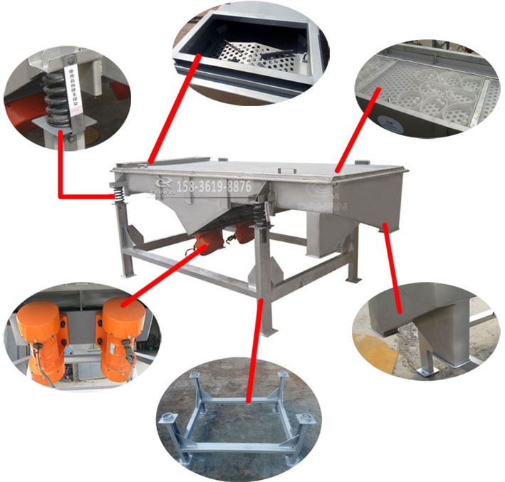 DZSF-515直線振動(dòng)篩結(jié)構(gòu) DZSF-515直線振動(dòng)篩結(jié)構(gòu)